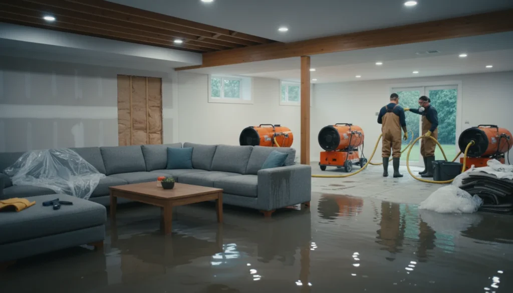 Basement Flooding in Thurston County: How to Restore Your Space Quickly
