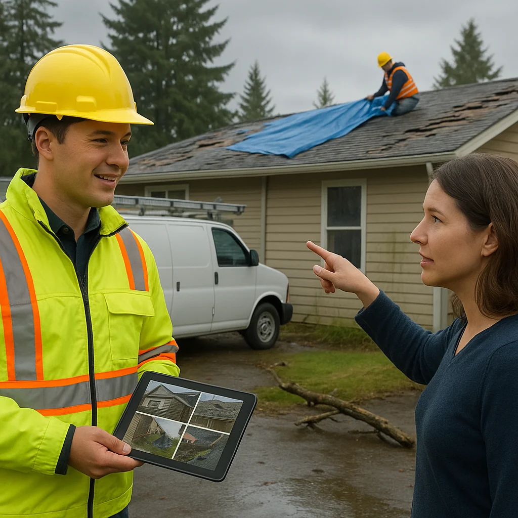 Choosing the Right Storm Damage Restoration Company in Olympia