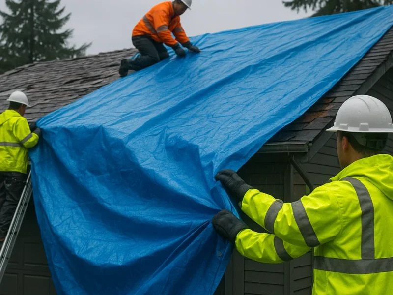 Emergency Tarping Olympia: When & Why Needed