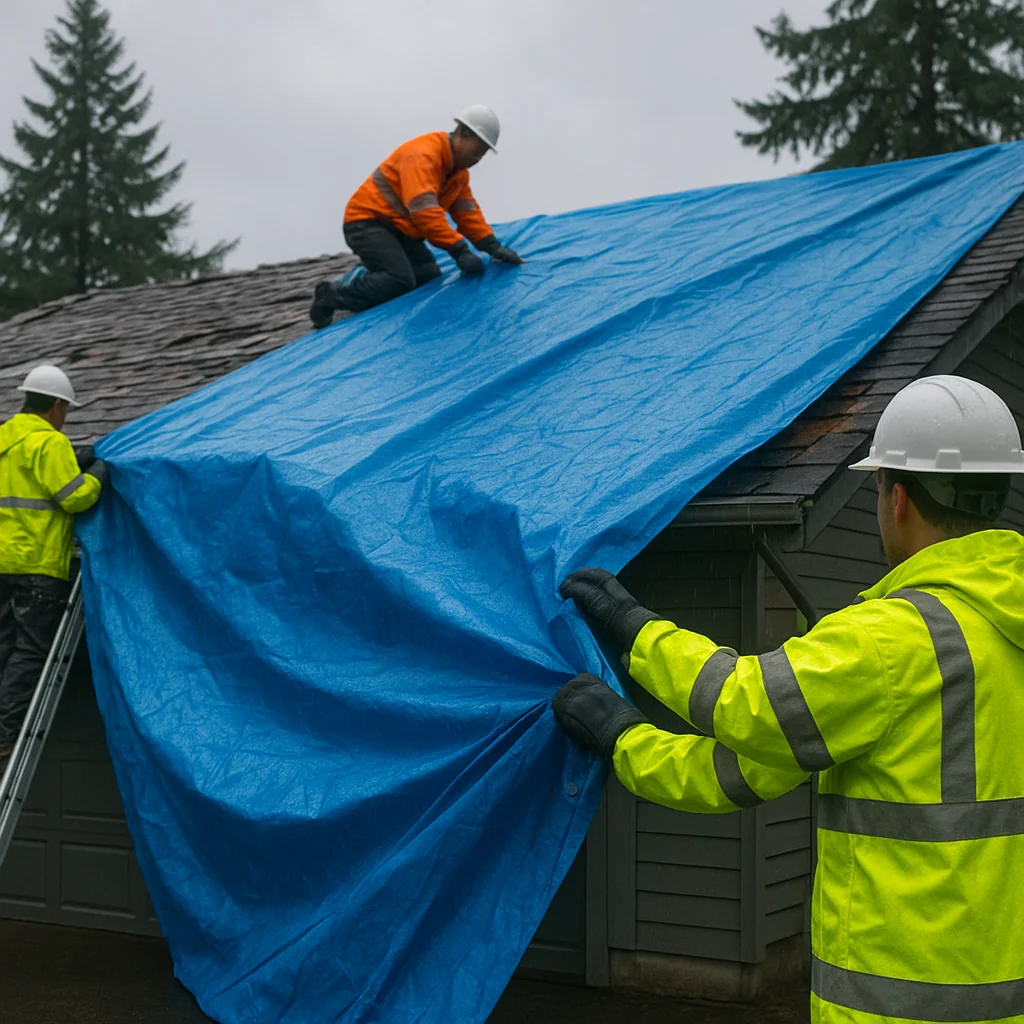 Emergency Tarping Services in Olympia: When and Why You Need Them