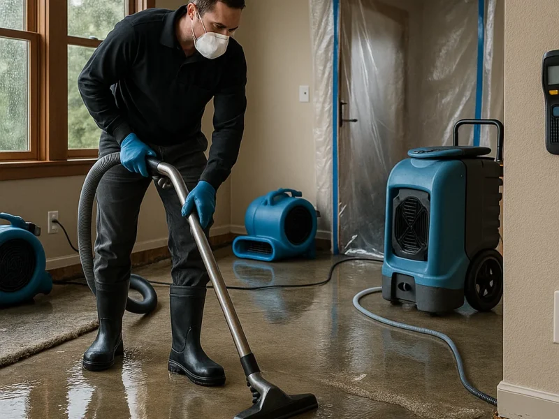 Flood Damage Restoration Tips for Olympia Homeowners