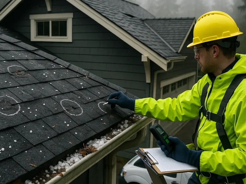 Hail Damage in Olympia: Spot It & Fix Fast