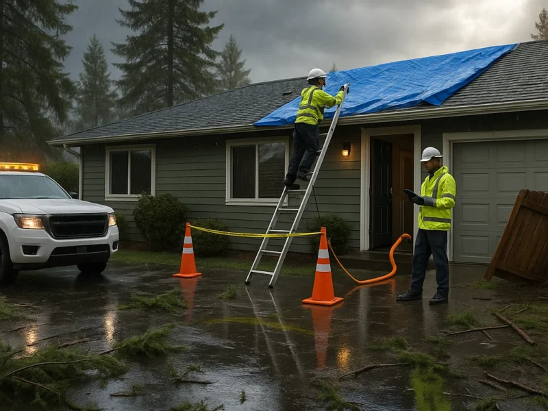 What to Do Immediately After a Storm Hits Your Olympia Property