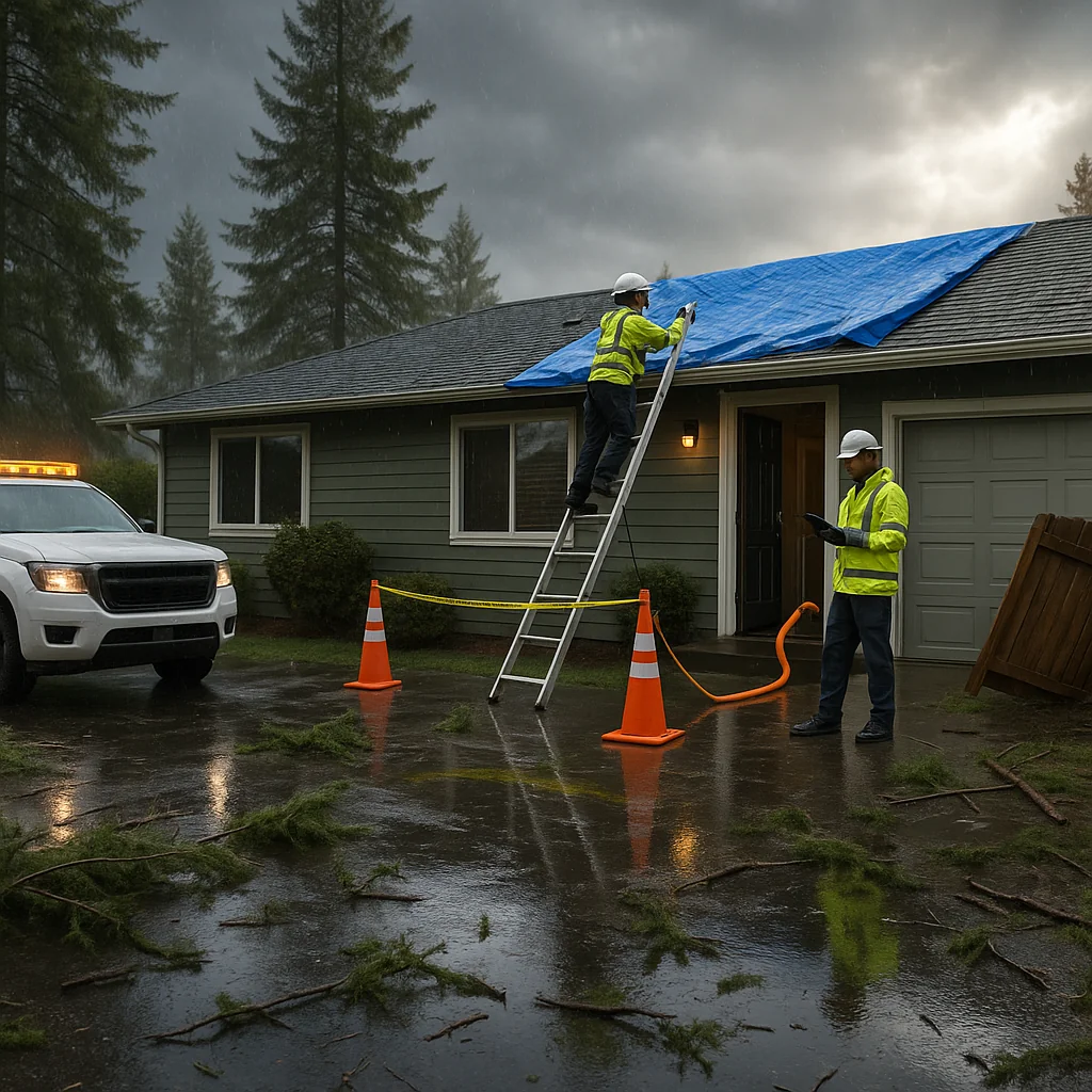 What to Do Immediately After a Storm Hits Your Olympia Property